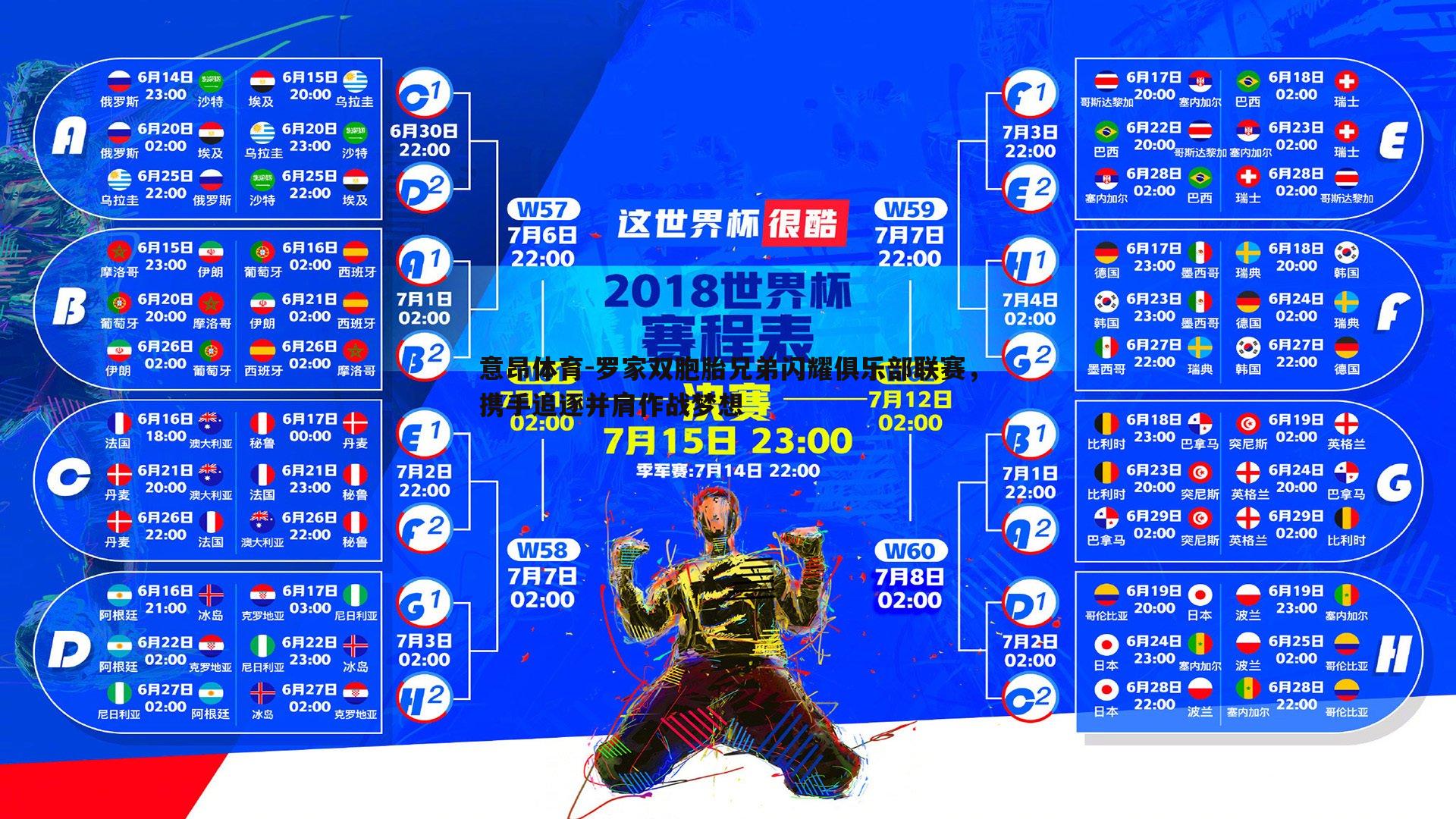 罗家双胞胎兄弟闪耀俱乐部联赛,携手追逐并肩作战梦想